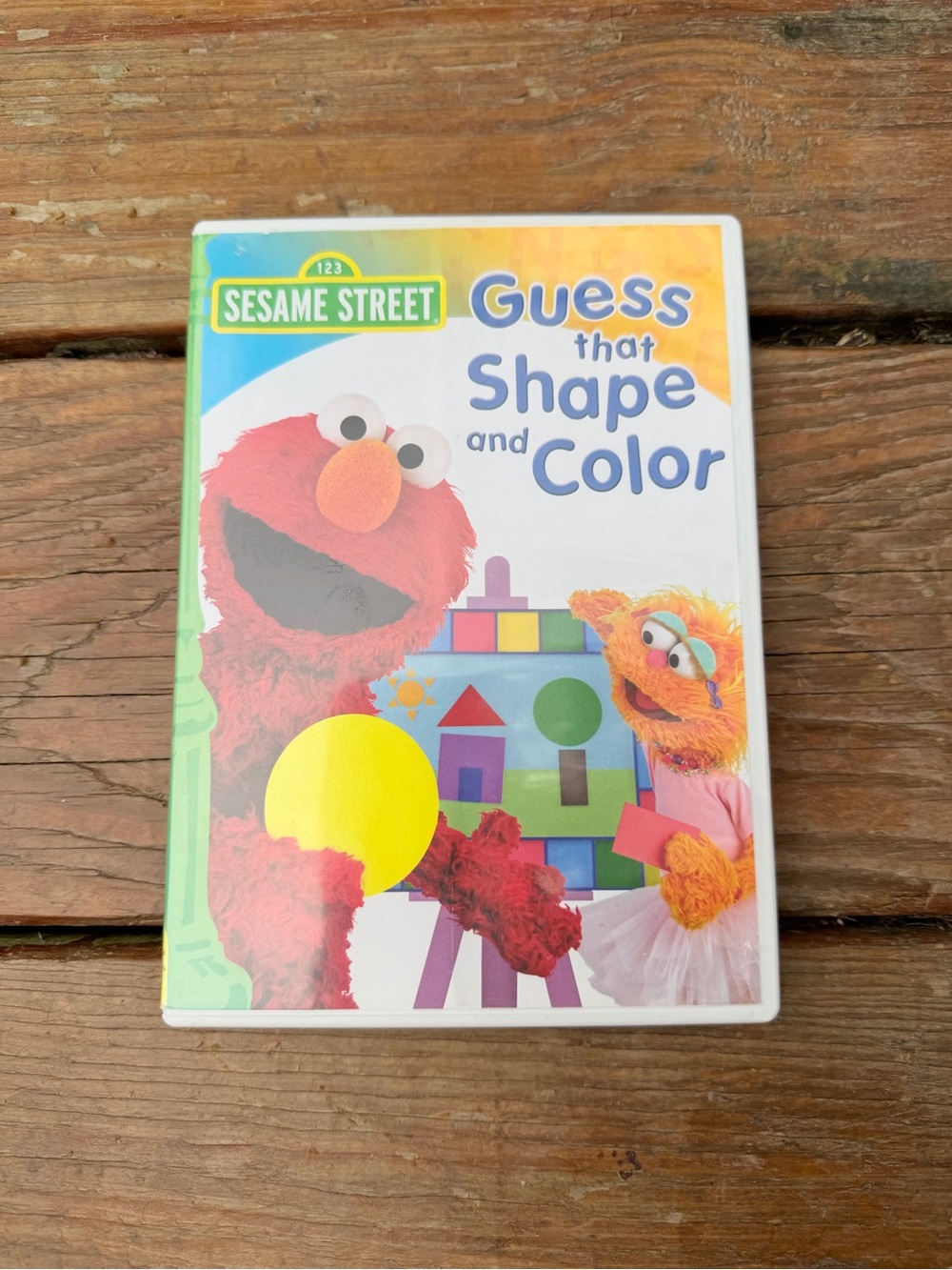 Sesame Street Guess That Shape and Color DVD Dolby Digital 2006 40 min